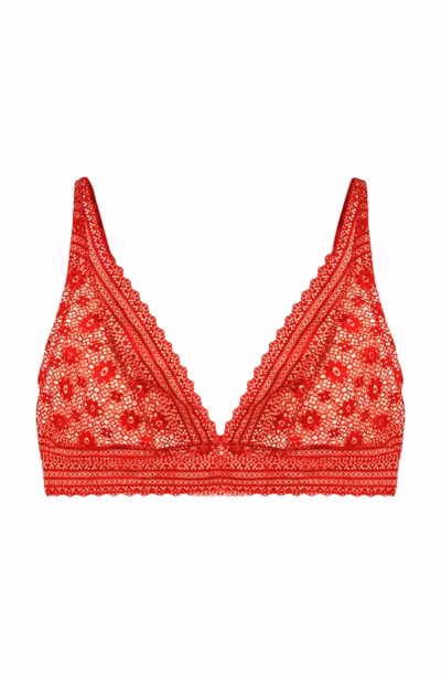 Maia - Bralette - 36 (Dentelle Rouge)