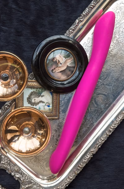 Double Trouble - Jouet intime non-vibrant (Fuchsia)