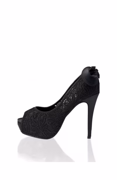 Seraphine - Chaussures effet dentelle