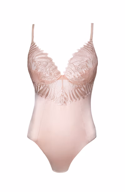 Lulu - Body - À armatures - M (Rose Nude)