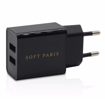 Chargeur secteur USB - 2 ports - UE
