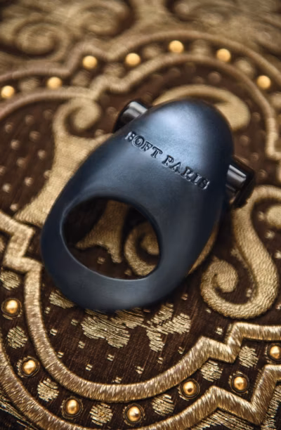 Kairos - Vibrating Love Ring (Bleu profond)