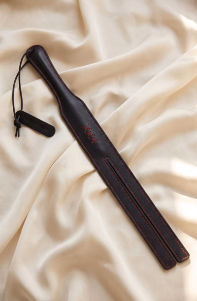 Sartre - Two Fingers Paddle - Leather (Black)
