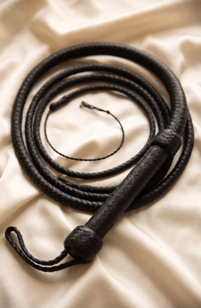 Engels - Single Tail Whip - Leather (Black)