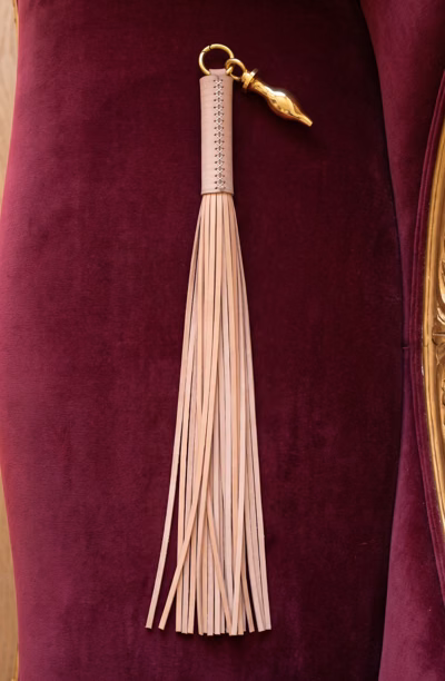 Rousseau - Flogger & Anal Plug - Leather (Tobacco)