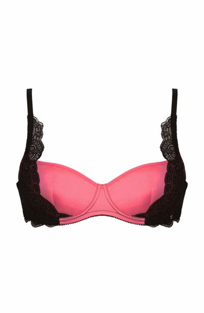 Amanda - Soutien-gorge (Rose/Noir)