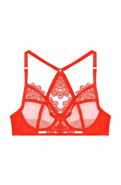 Anaise - Soutien-gorge - Balconnet (Rouge)