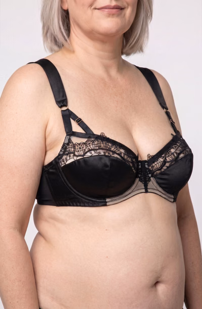 Wren - Reggiseno - Con ferretto - 7C (Pizzo nero e rete illusione)