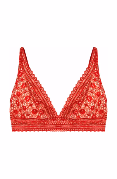 Maia - Bralette - 36 (Dentelle Rouge)
