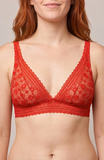Maia - Bralette - 40 (Pizzo Rosso)