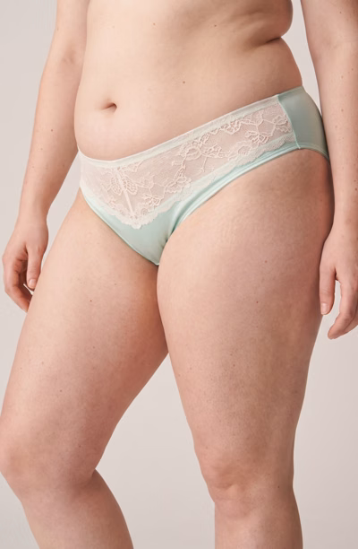 Edith - Slip - XXL-XXXL (Verde Acqua)