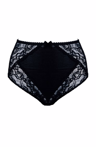 Rachel Noir - Culotte Haute - S (Noir)