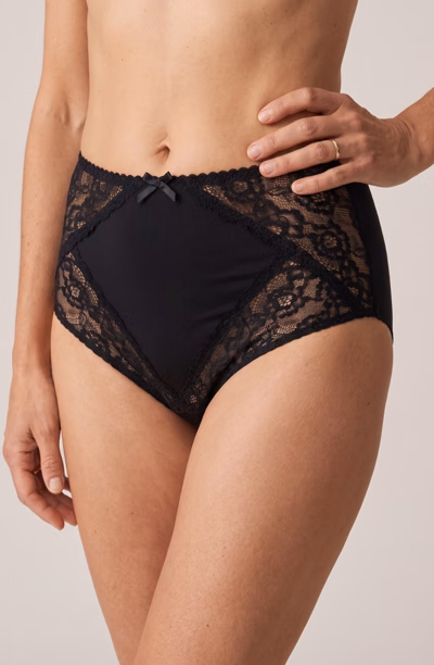 Rachel Noir - Slip a Vita Alta - S (Nero)