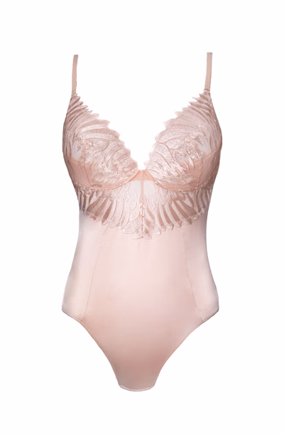 Lulu - Body - À armatures - M (Rose Nude)