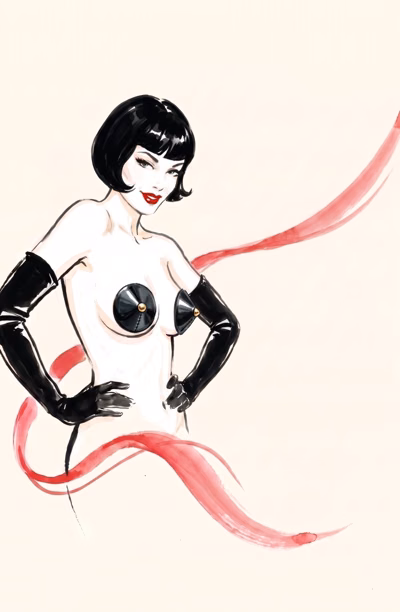 Pic - Patent Leather Nipple Pasties
