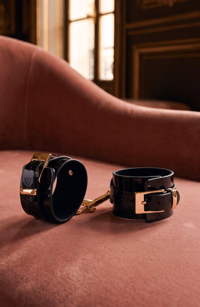 Dahlia - Patent Leather Ankle Cuffs