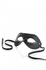 Attirante - Leather and rhinestone mask