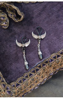Thalia - Nipple Jewellery (Rhodium Silver-plated)
