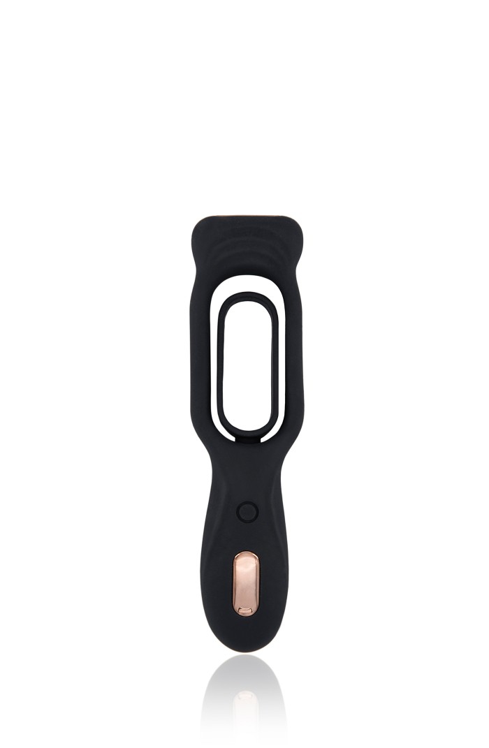 Pan - Doppio nello Per Pene Pon Controllo Remoto - Doppio Vibratore