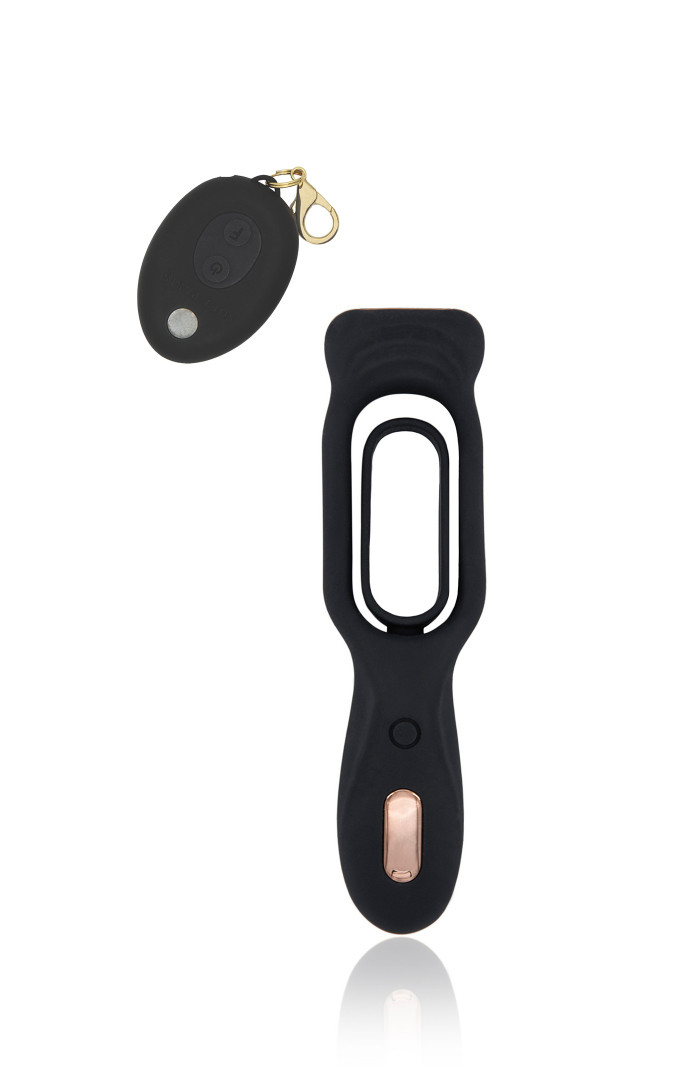 Pan - Remote Control Double Penis Ring - Double Vibrator