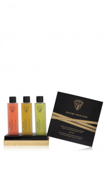 Encore Trois Fois - Flavoured lubricant Kit (Exotic Fruits, Salted Butter Caramel, & Green Apple!)