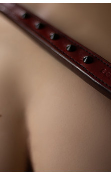 Marx - Thin Paddle - Leather (Burgundy)