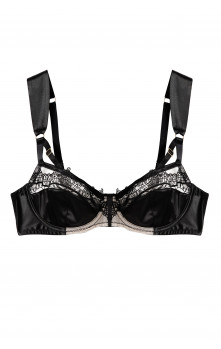 Wren - Bra - Underwire (Black Lace and Illusion Mesh)