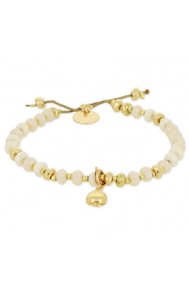 Zanzibar - Bracelet (Or / Ivoire)