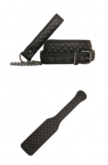 Cerberus Collection - collare, guinzaglio e paddle